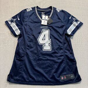 Dallas Cowboys Womens Navy #4 Nike On Field Jersey XL